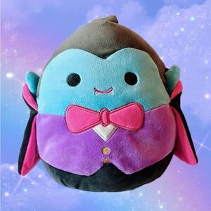 Vanda the Neon Vampire Squishmallow NWT Halloween Plushie